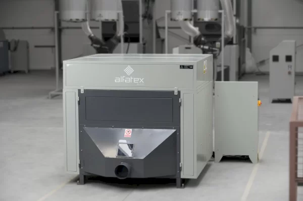 Textile shredding machine (knitted, woven, non-woven)